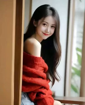 十八岁的白皙甜妹